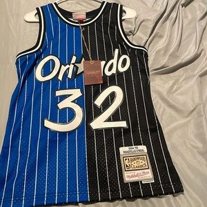 NBA SPLIT SWINGMAN JERSEY MAGIC 1994 SHAQUILLE O’NEAL